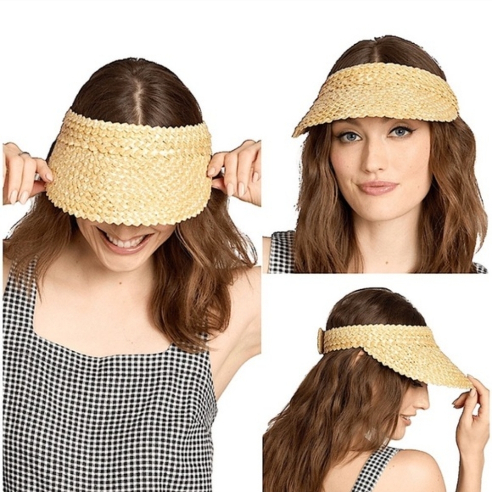 Beach Riot Straw Visor - Picture 2 of 9